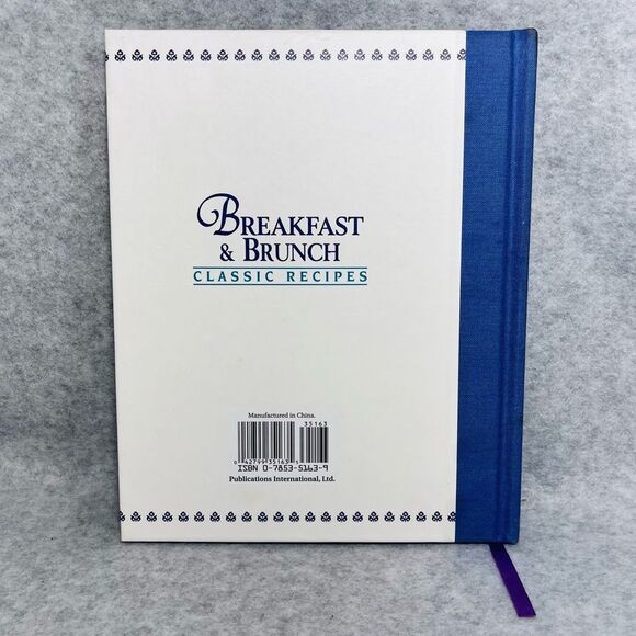 Breakfast and Brunch‎ Classic Recipes Cookbook Hardcover By Louis Weber Vintage - Picture 3 of 13